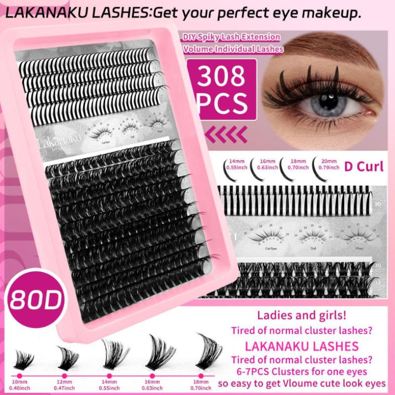 Eyelash Extension Volume - 1 Set DIY Individual Eyelashes Wispy