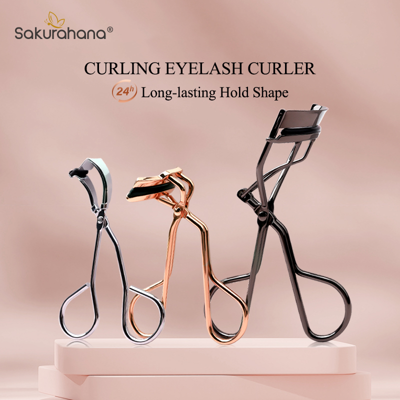 Lash Extension Tweezers - SAKURAHANA Eyelash Curler Lift Clip Curling