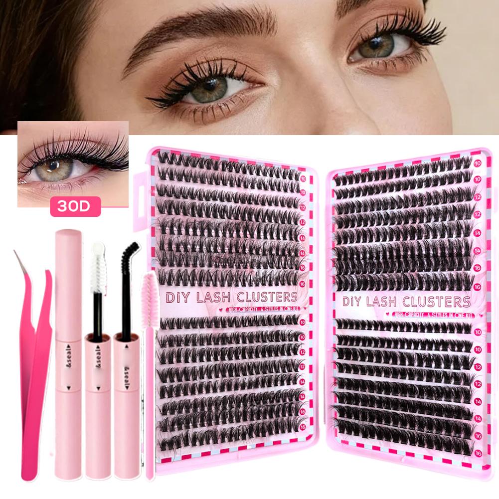 Eyelash Extension Volume - False Eyelashes 40 Pairs Book Style