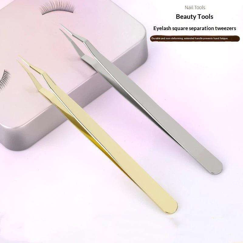 Lash Extension Tweezers - @*1 Set Stainless Steel Eyelash Extension
