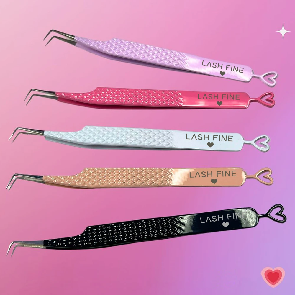 Heart-Shaped Eyelash Extension - огляд і ціна Lash Extension Tweezers