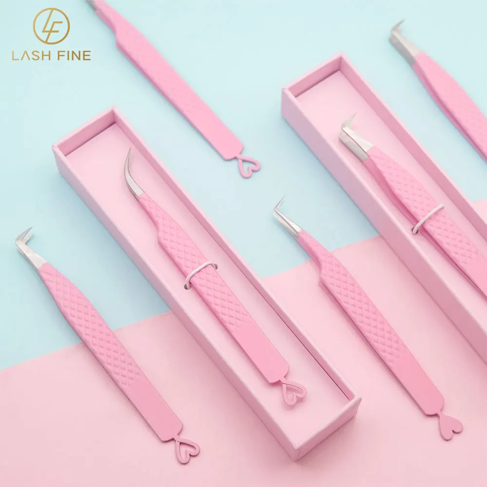 Heart-Shaped Eyelash Extension - огляд і ціна Lash Extension Tweezers