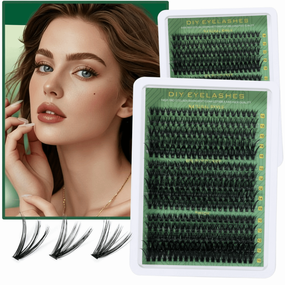 Natural Look False Eyelashes B - огляд і ціна Eyelash Extension Look