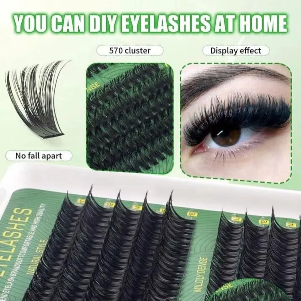 Natural Look False Eyelashes B - огляд і ціна Eyelash Extension Look