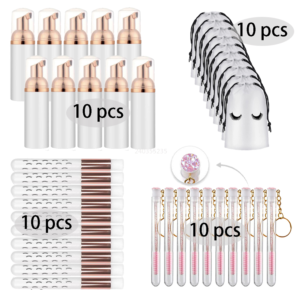 40Pcs 60ml Empty Bottle Eyelas - огляд і ціна Refill Eyelash Extension