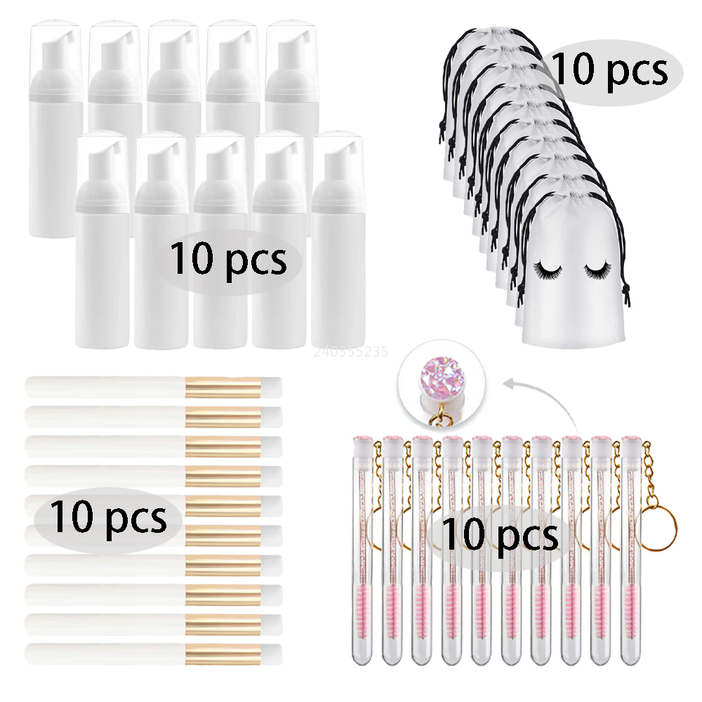 40Pcs 60ml Empty Bottle Eyelas - огляд і ціна Refill Eyelash Extension