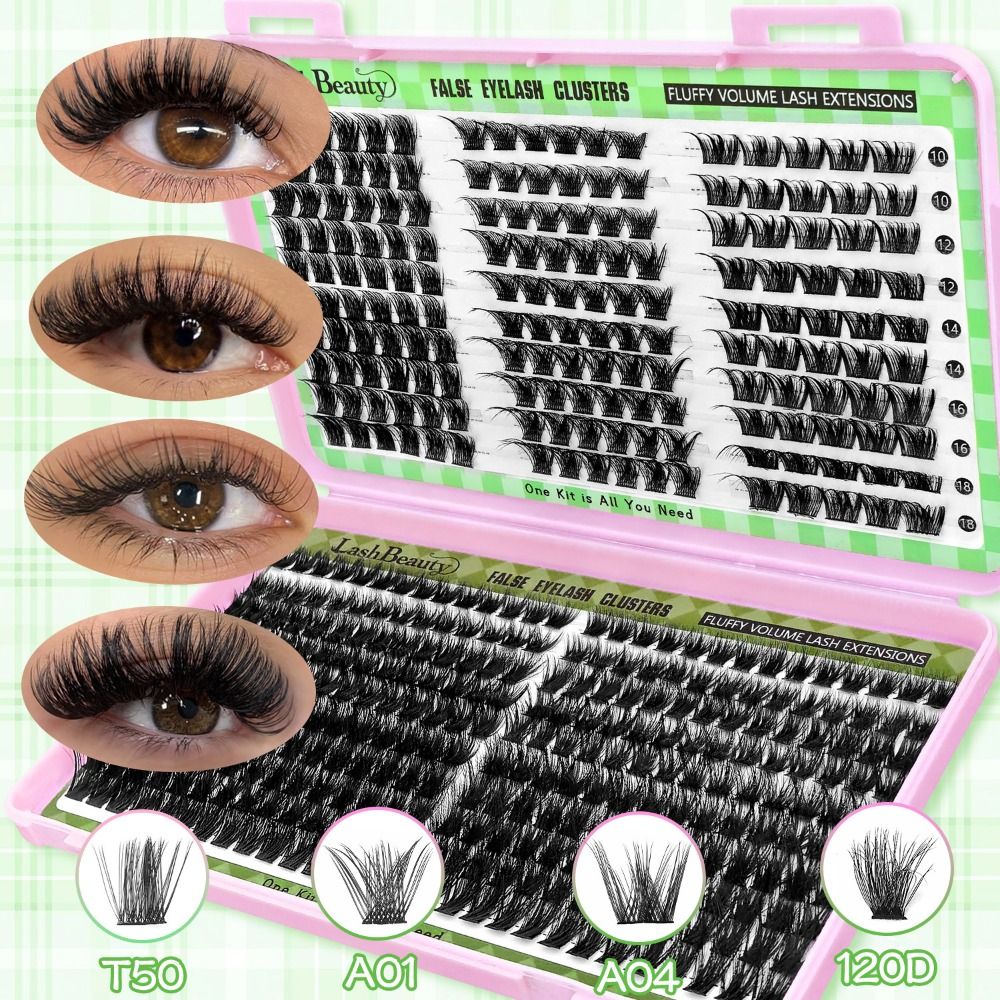 Natural Look False Eyelashes B - огляд і ціна Eyelash Extension Look