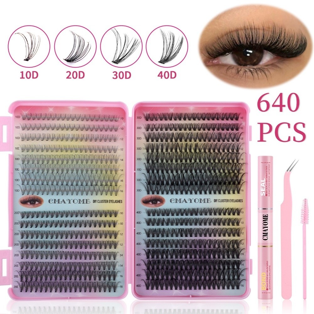 Bond and Seal False Eyelashes  - огляд і ціна Eyelash Extension Volume