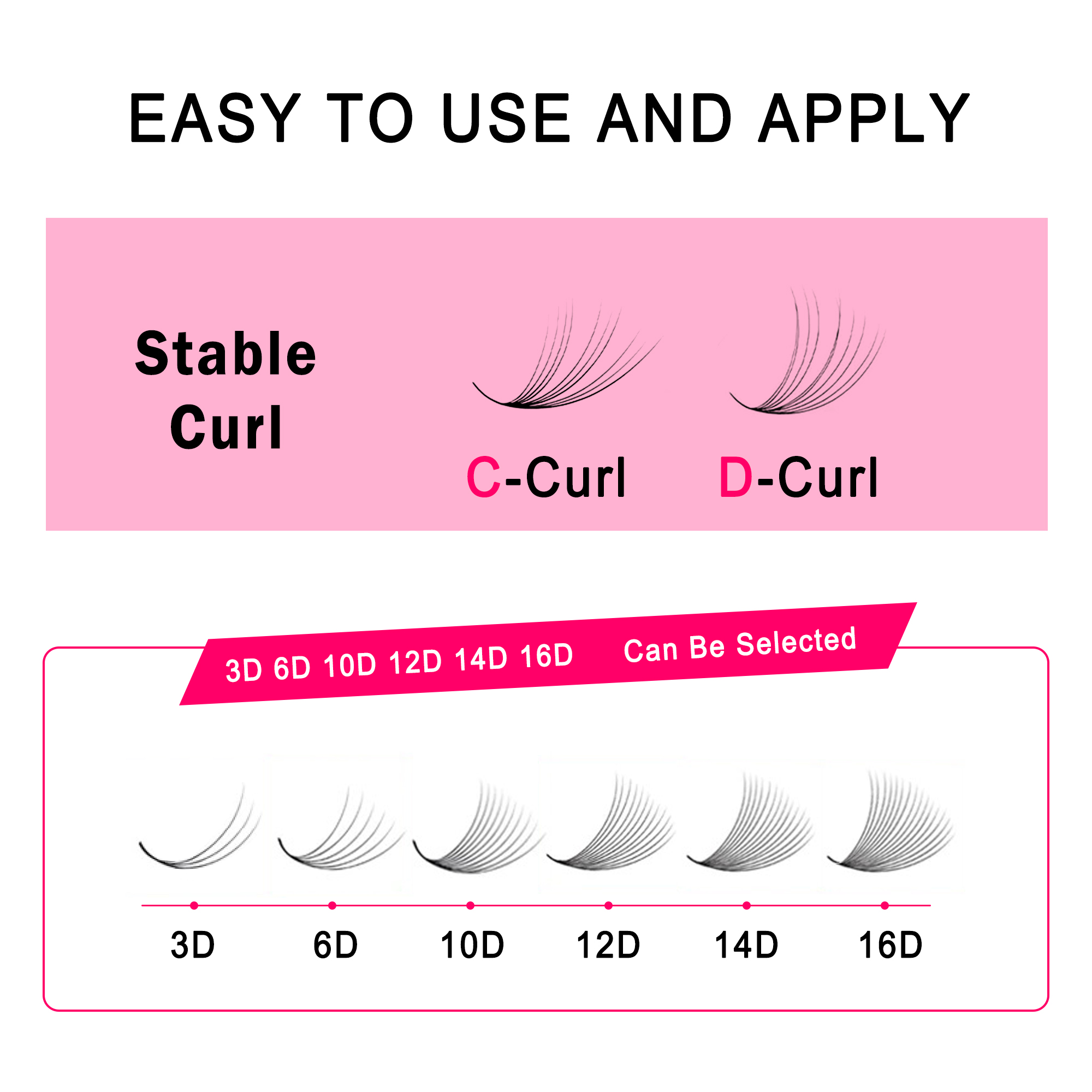 CoMango 600Fans Premade Volume - огляд і ціна Eyelash Extension Volume Cat Eye