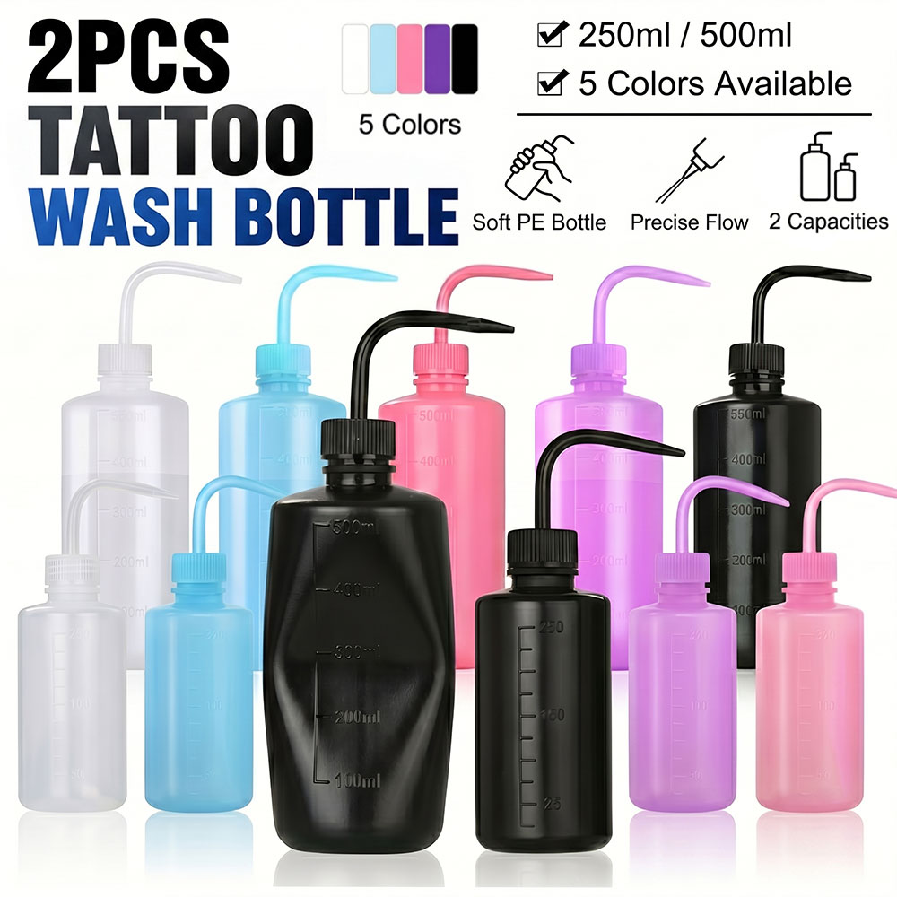 2pcs Tattoo Spray Bottle Tatto - огляд і ціна Eyelash Extension Wash