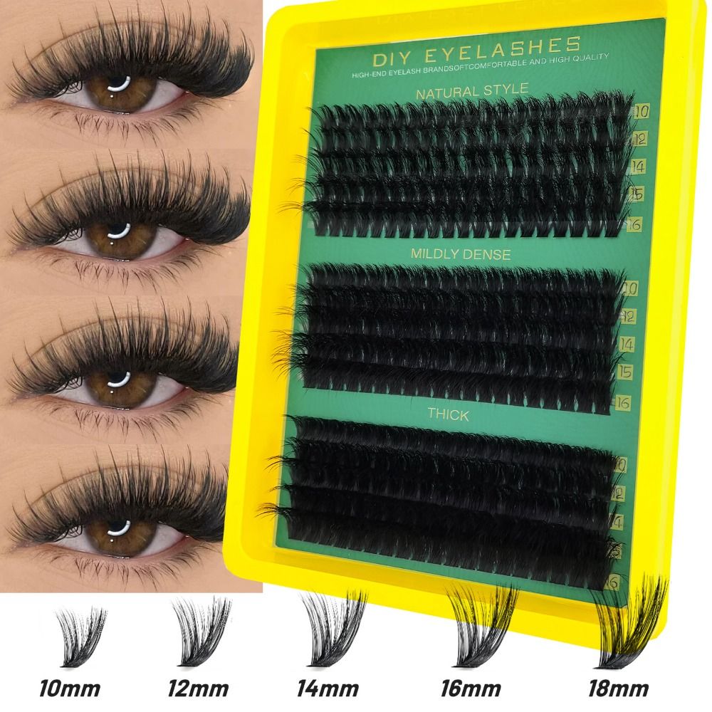 Natural Look False Eyelashes B - огляд і ціна Eyelash Extension Look