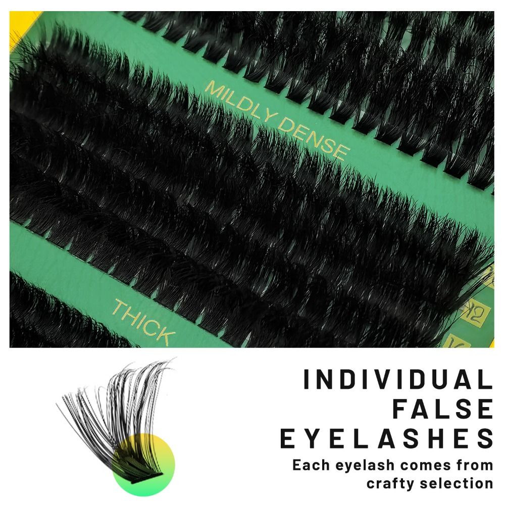 Natural Look False Eyelashes B - огляд і ціна Eyelash Extension Look