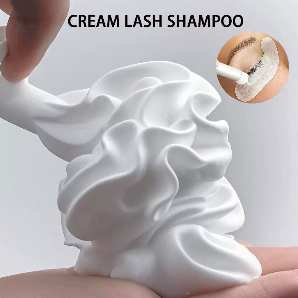 Custom Whipped Lash Cream Sham - огляд і ціна Eyelash Extension Wash