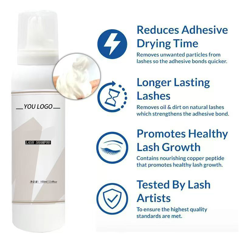 Custom Whipped Lash Cream Sham - огляд і ціна Eyelash Extension Wash