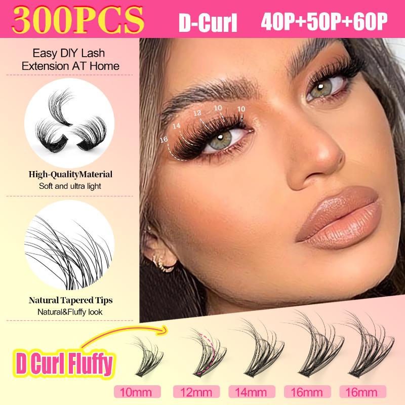 Cluster Lashes Kit Individual  - огляд і ціна Eyelash Extension Volume