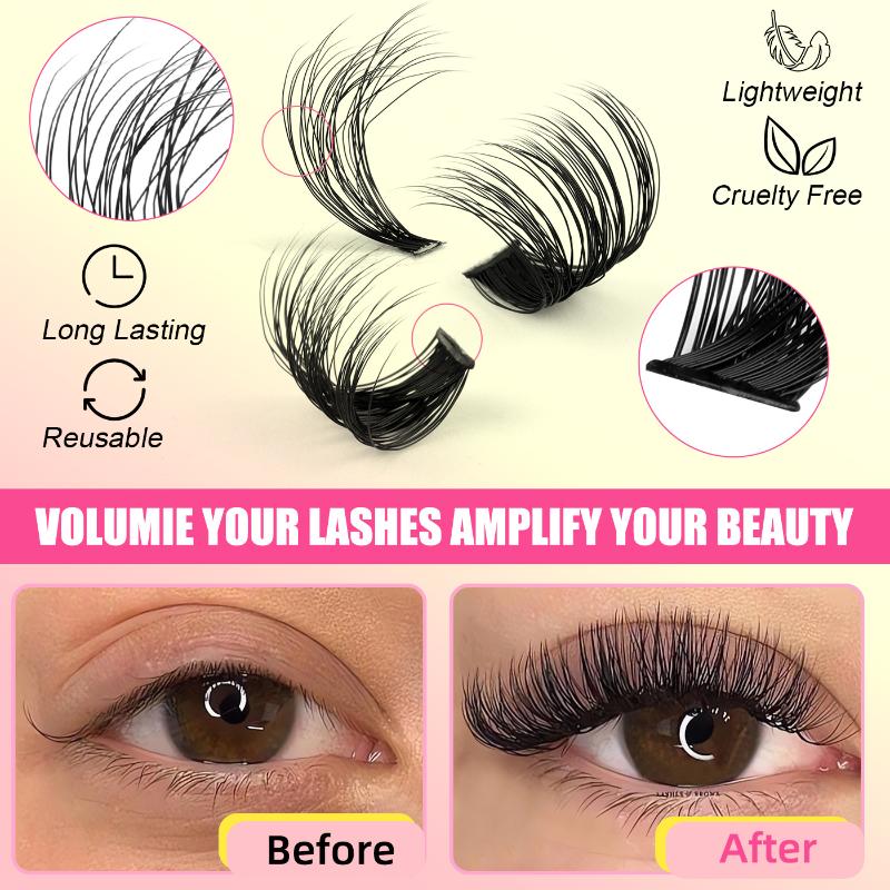 Cluster Lashes Kit Individual  - огляд і ціна Eyelash Extension Volume