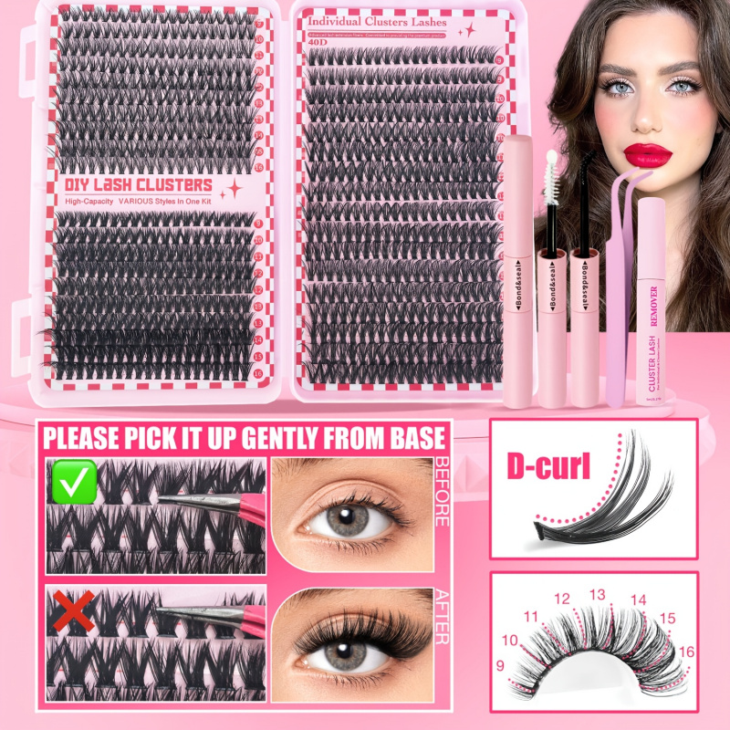 740/200pcsCluster Eyelash Exte - огляд і ціна Lash Extension Tweezers