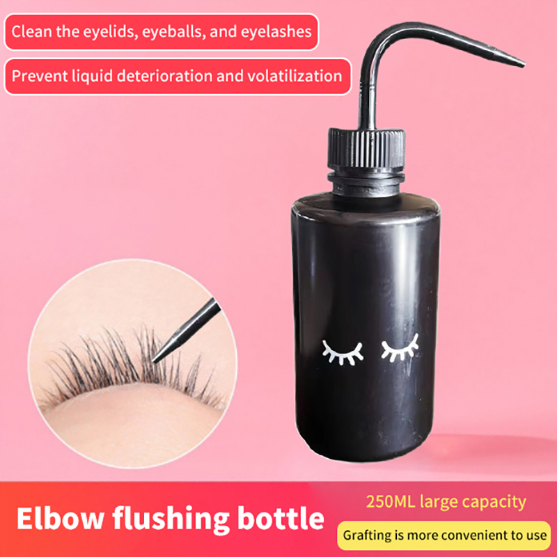 250ml Water Squirt Bottle Safe - огляд і ціна Eyelash Extension Wash