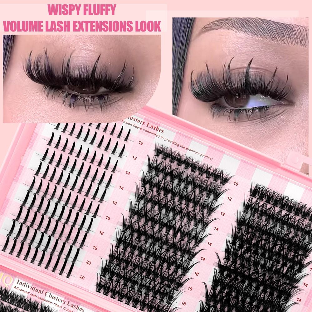 9-16mm Length False Eyelashes  - огляд і ціна Eyelash Extension Volume