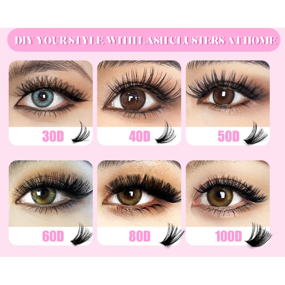 9-16mm Length False Eyelashes  - огляд і ціна Eyelash Extension Volume