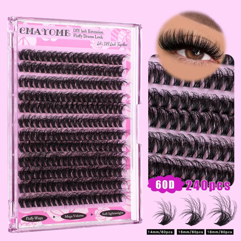 Volume D Curl Eyelash Cluster  - огляд і ціна Eyelash Extension Volume