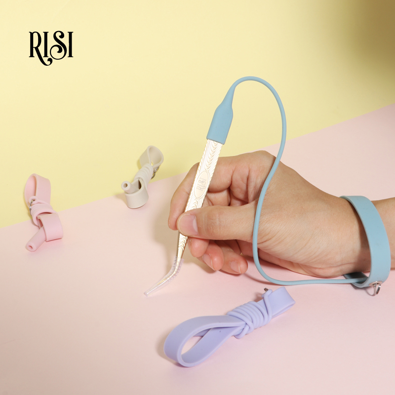 RISI Silicone Eyelash Extensio - огляд і ціна Lash Extension Tweezers